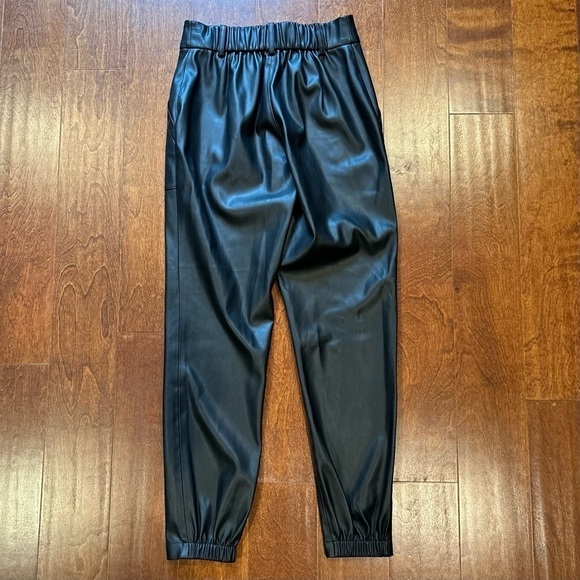 Brochu Walker The Tide Pull-On Pant, Italian Vegan Leather, Jogger Fit, Size XS - Picture 10 of 16